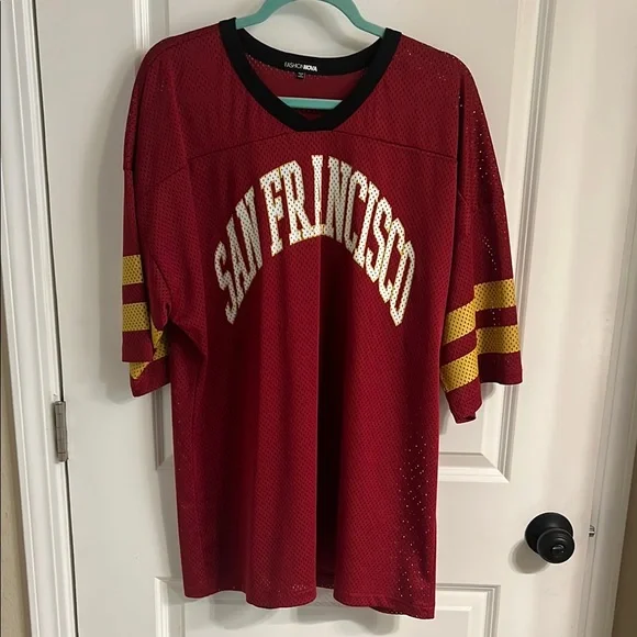 Fashion Nov San Francisco Oversized Jersey - Picture 2 of 7
